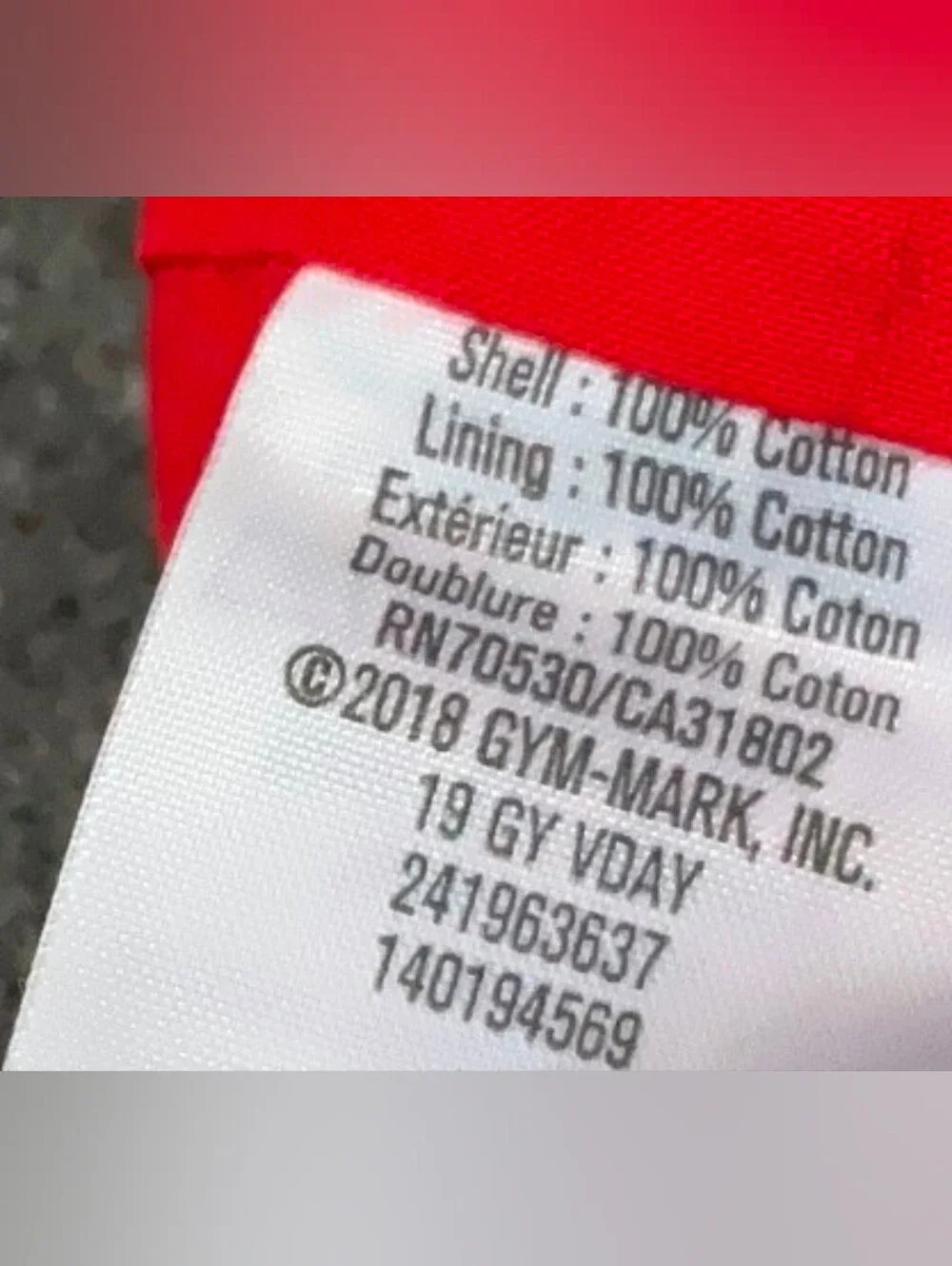Gymboree Girls Red Peasant Top XL 14